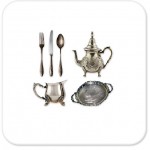 Silverware and Tea Sets